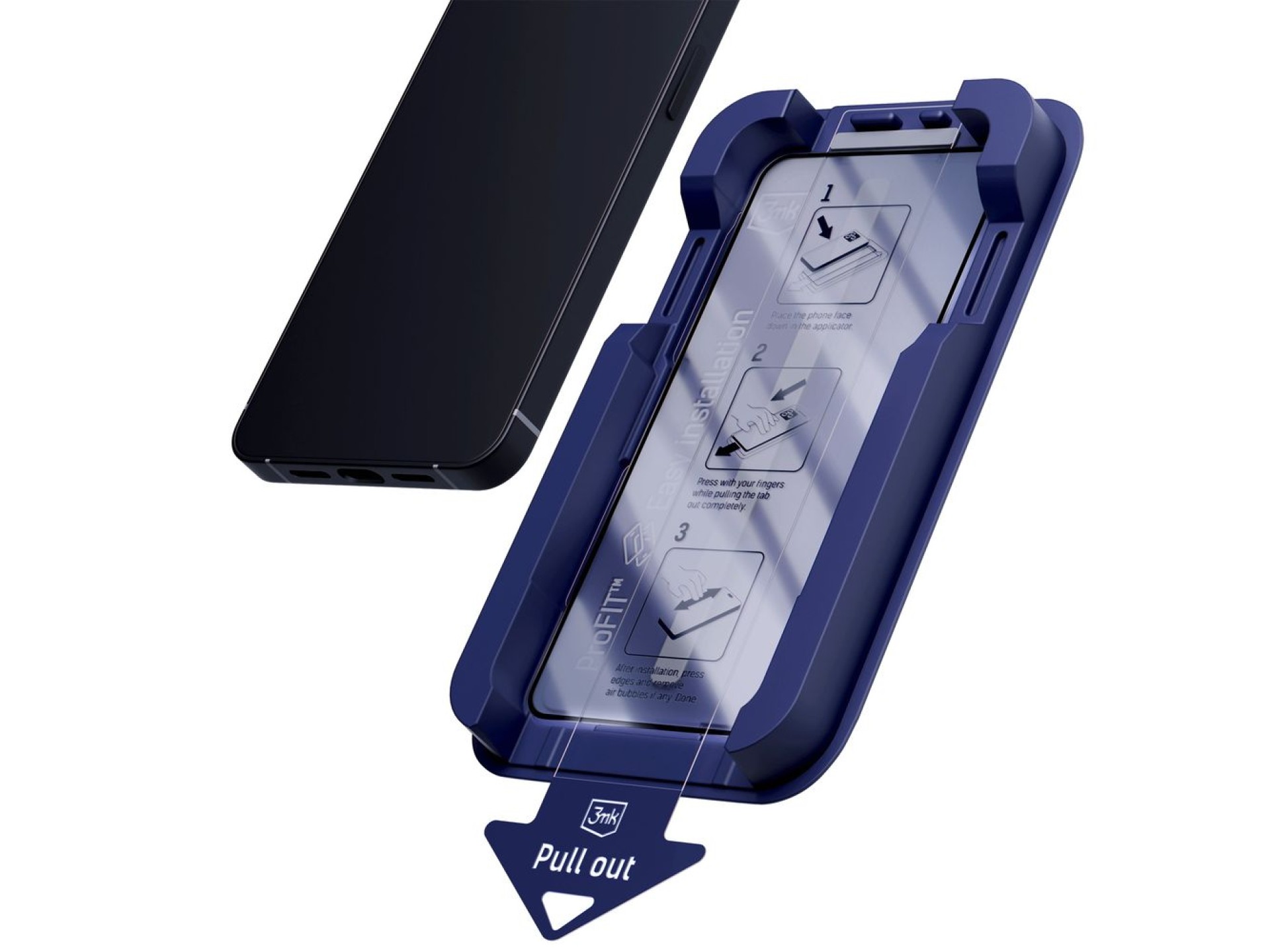Cristal templado 9H con filtro de privacidad HardGlass Max de 3 mk para Samsung Galaxy S24+ / S25+