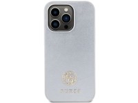 Guess Strass Metal Logo case for iPhone 15 Pro - silver Guess Strass Metal Logo case for iPhone 15 Pro - silver