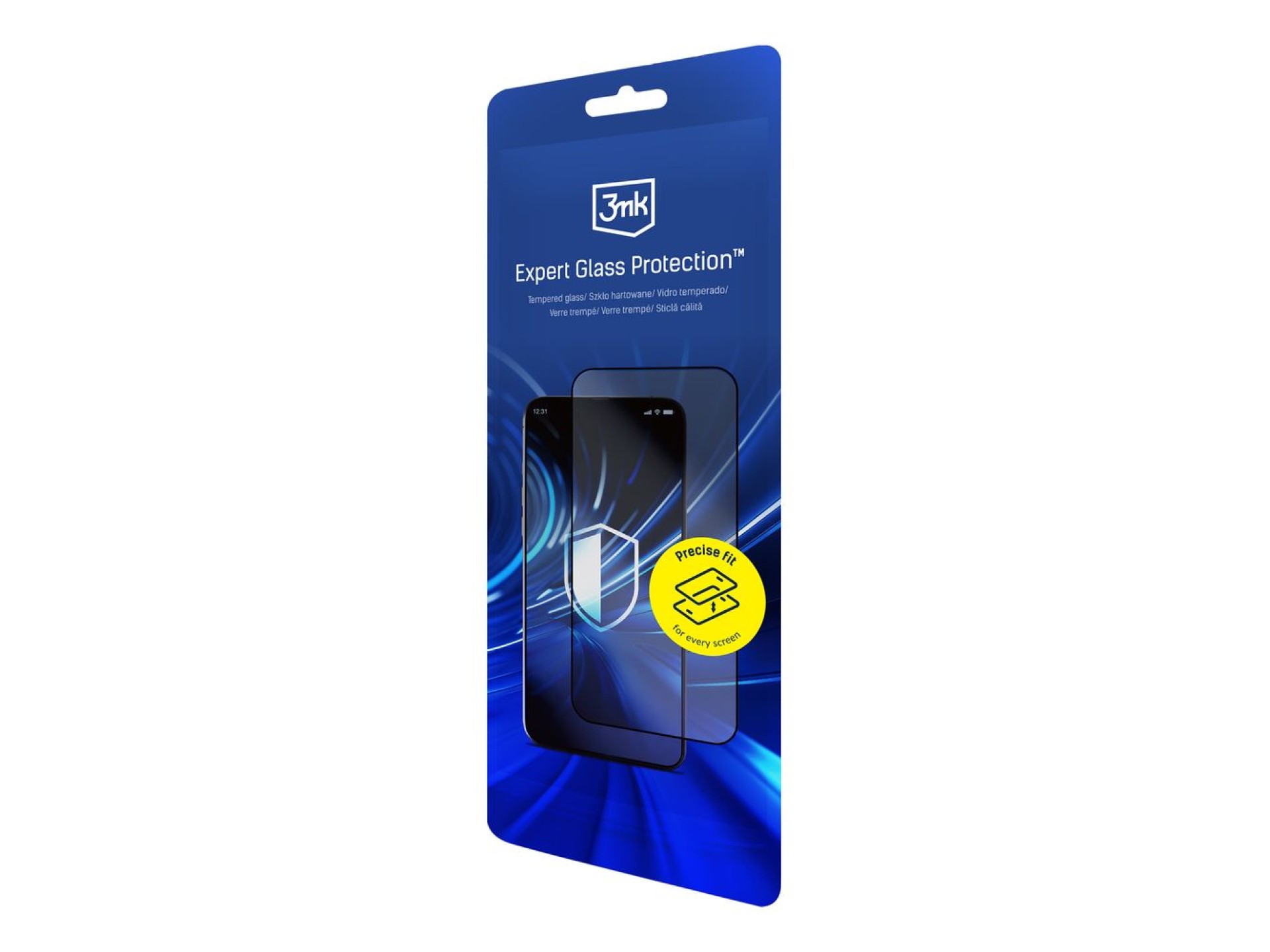 Película de vidro temperado 3mk Expert Glass Protection™ com aplicador para iPhone 16 Pro Max