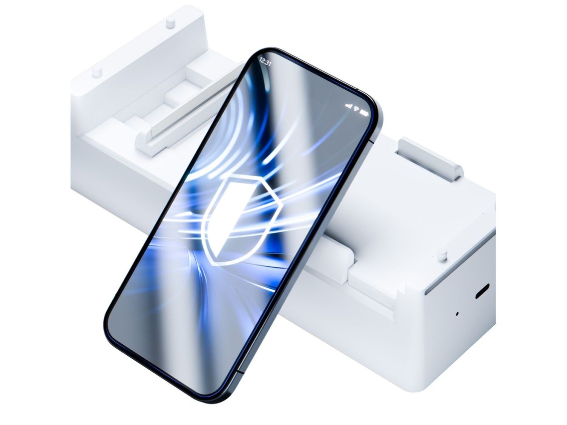 Película de vidro temperado 3mk Expert Glass Protection™ com aplicador para iPhone 16e / 17e