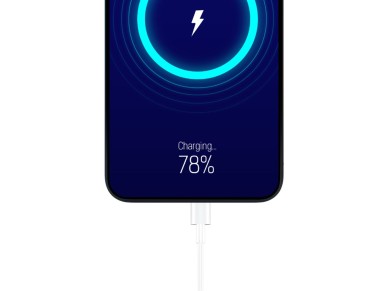 Cabo 3mk 3 em 1 USB-A - micro USB / Lightning / USB-C 1,2 m 20 V/2,4 A 15 W - branco