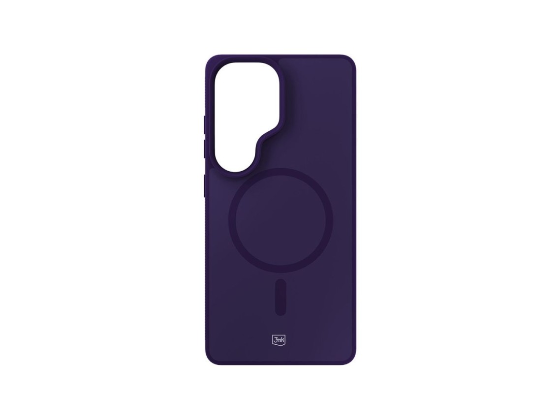 3mk Smoke MagCase for Samsung Galaxy S25 Ultra - Purple-Translucent