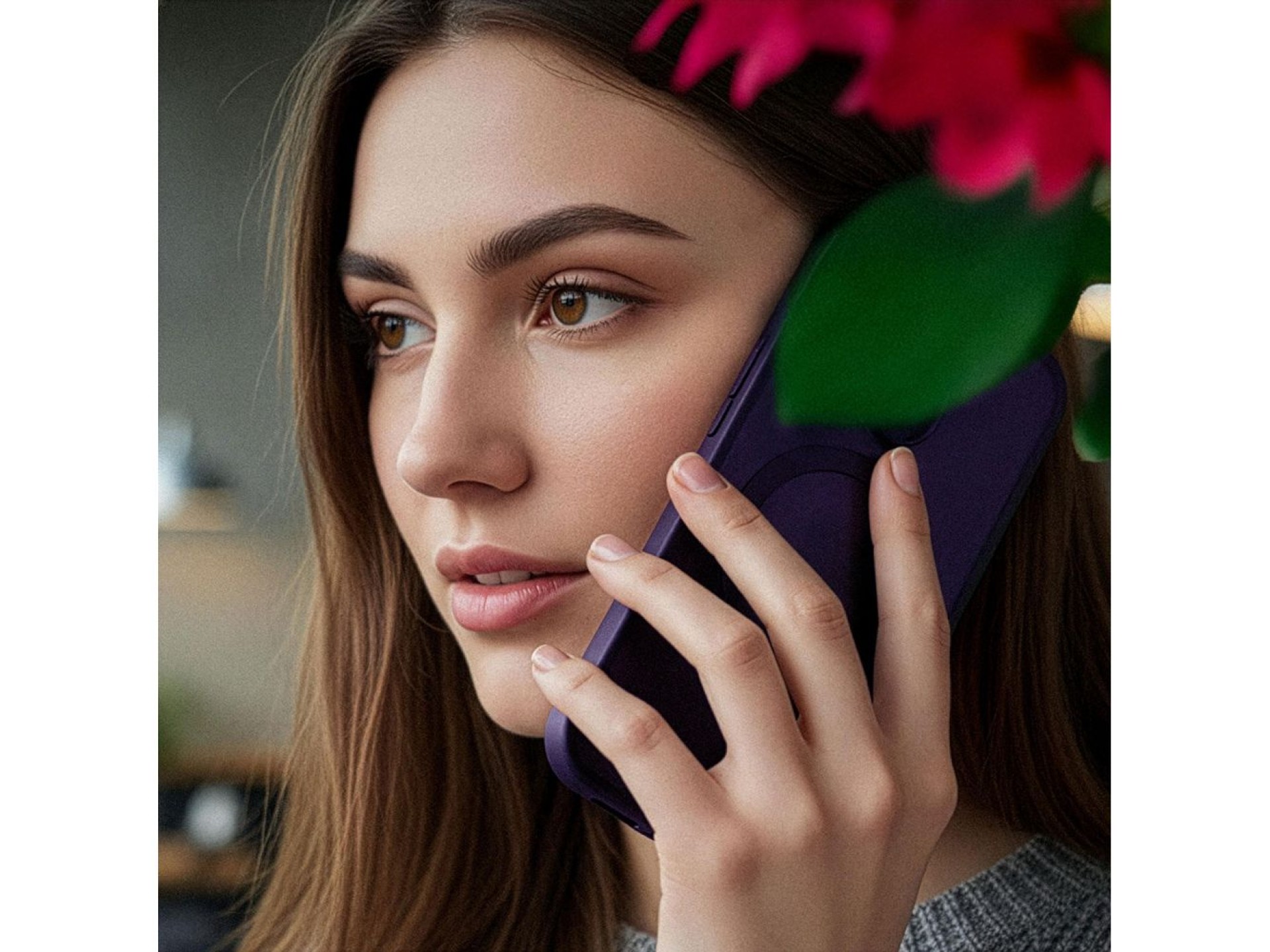 3mk Smoke MagCase for iPhone 16 Pro - Purple