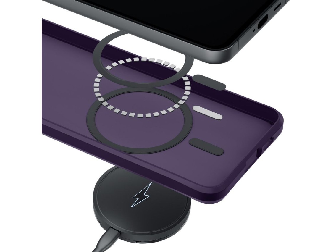 3mk Smoke MagCase para iPhone Air - Roxo