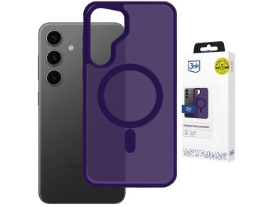 3mk Smoke MagCase for Samsung Galaxy S25 - purple 3mk Smoke MagCase for Samsung Galaxy S25 - purple