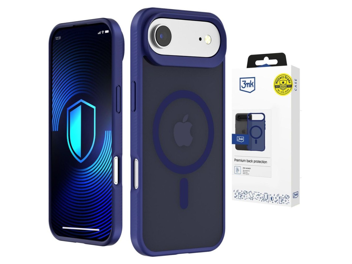 3mk Smoke MagCase para iPhone Air - Azul