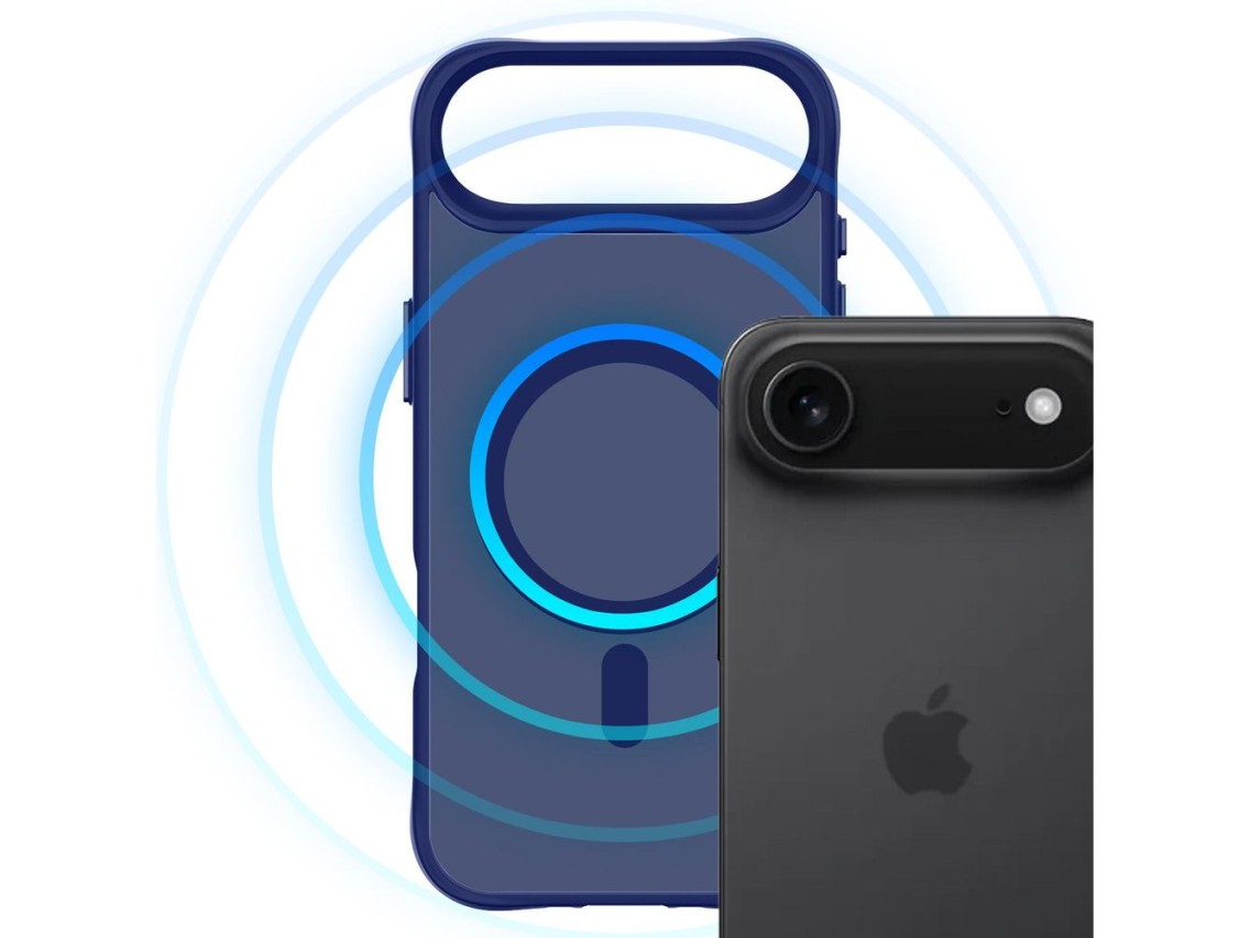 3mk Smoke MagCase para iPhone Air - Azul