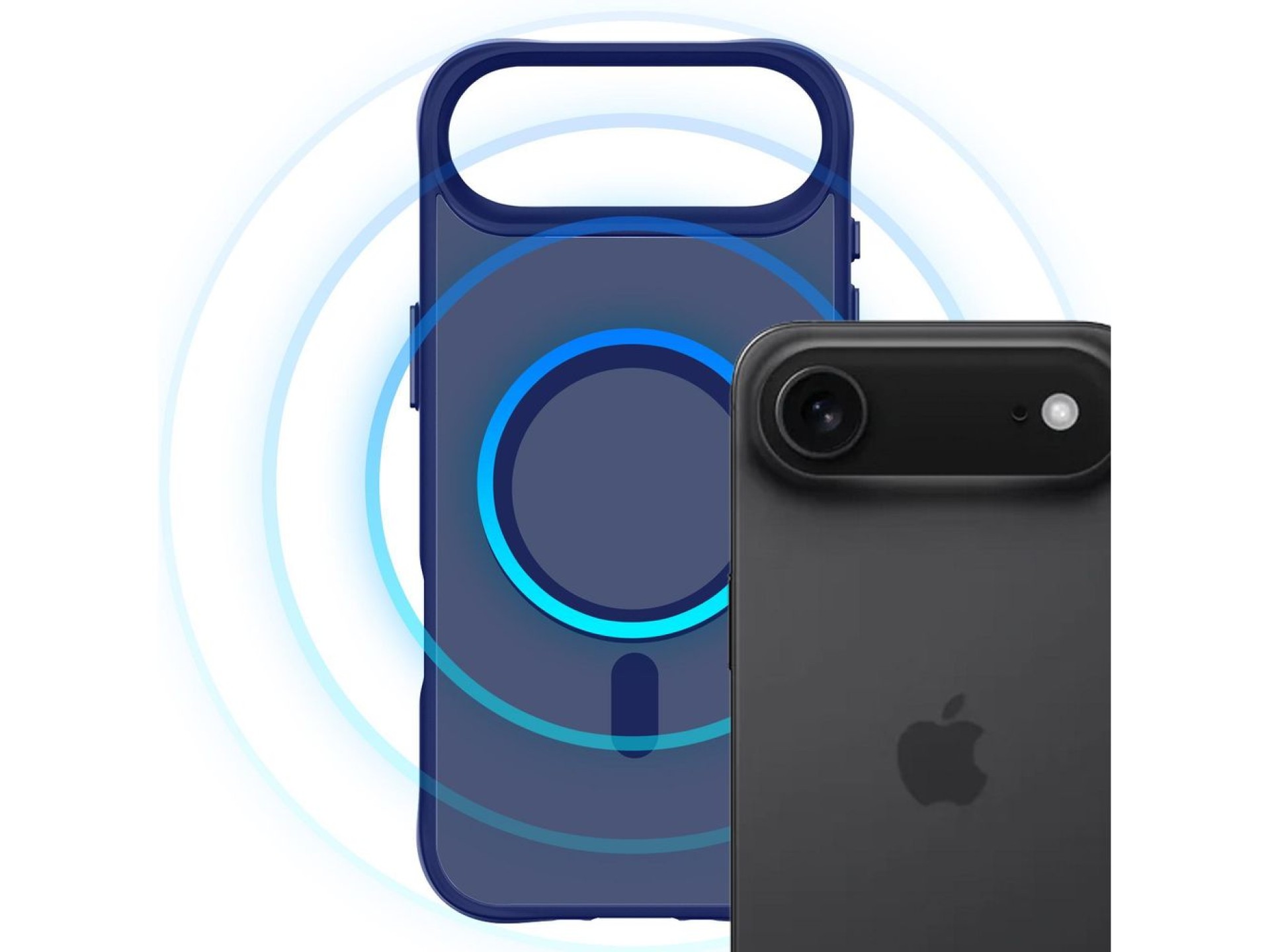 3mk Smoke MagCase para iPhone Air - Azul