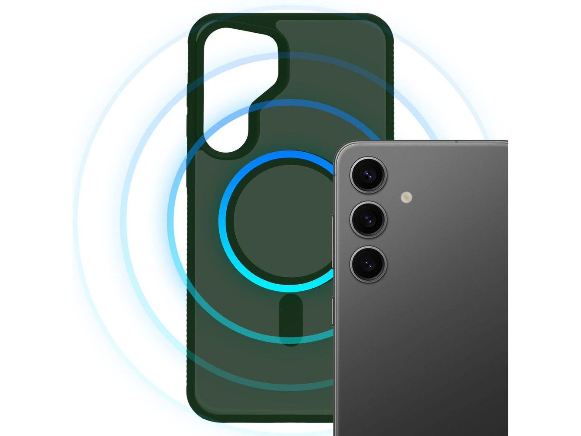 3mk Smoke MagCase for iPhone 17 Pro Max - Green