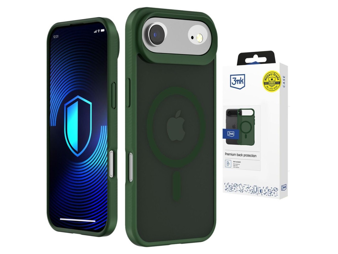 3mk Smoke MagCase para iPhone Air - Verde