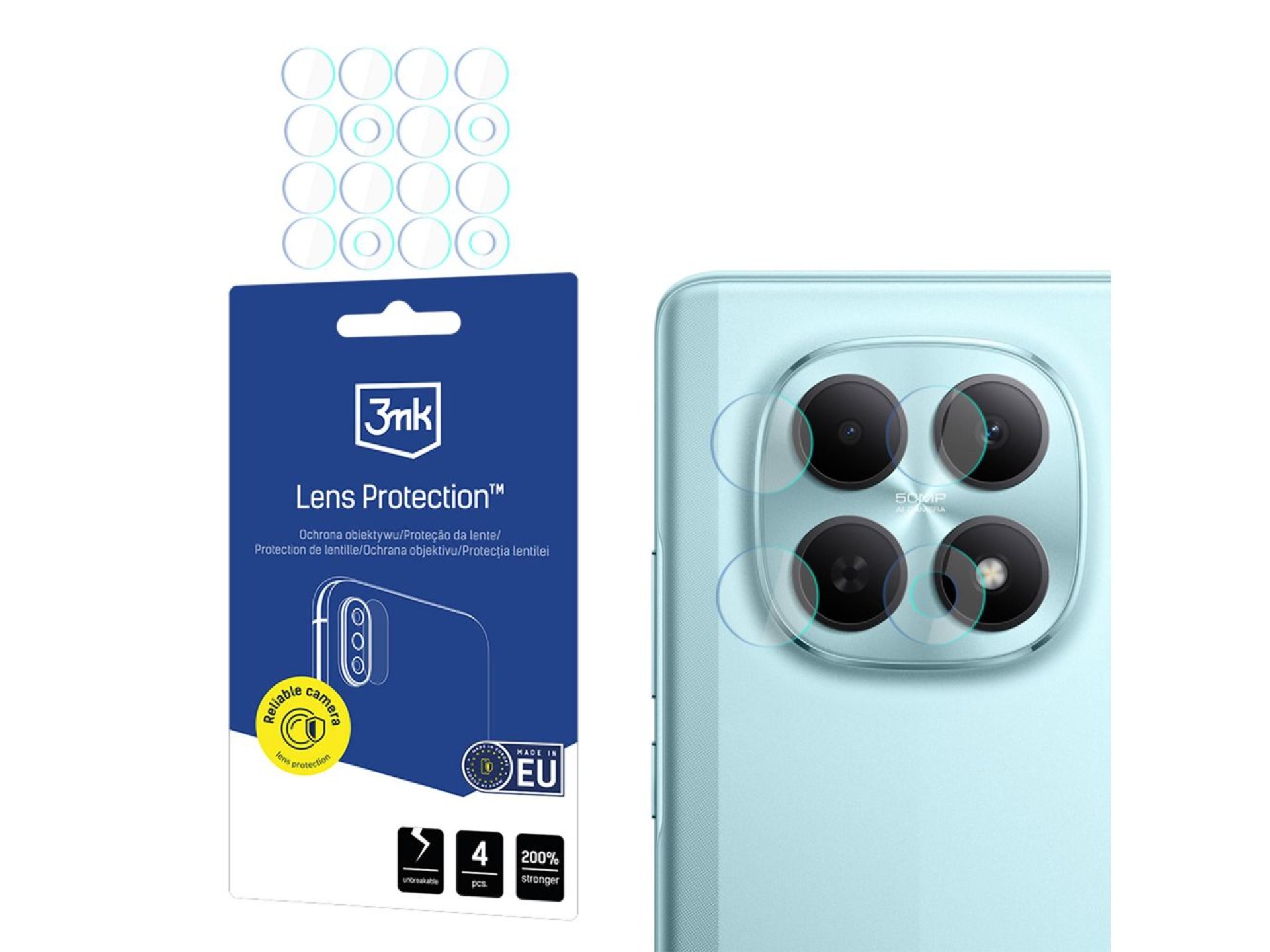 3mk Lens Protection Hybrid Camera Lens Glass for Xiaomi Poco M8 5G
