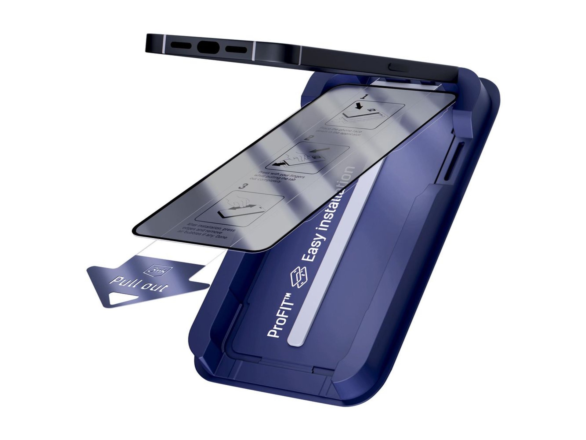 9H tempered glass with 3mk HardGlass Max Privacy filter for Samsung Galaxy S26