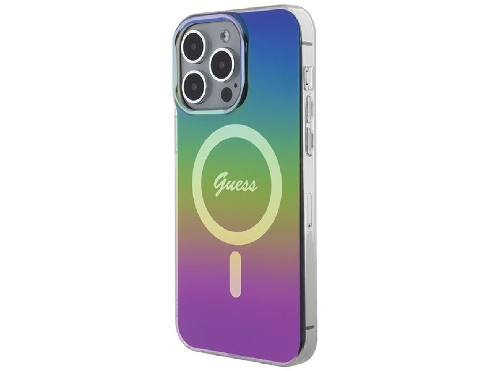 Capa Guess IML Iridescent MagSafe para iPhone 15 Pro Max 6.7