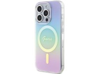 Funda r�gida Guess GUHMP15XHITSU para iPhone 15 Pro Max de 6,7" color morado/morado, con aislamiento