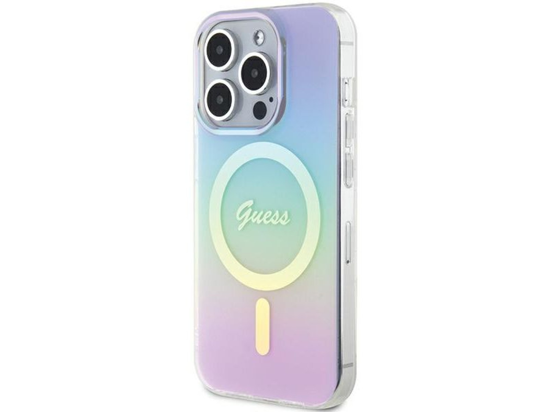 Funda rígida Guess GUHMP15XHITSU para iPhone 15 Pro Max de 6,7