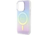 Funda r�gida Guess GUHMP15XHITSU para iPhone 15 Pro Max de 6,7" color morado/morado, con aislamiento