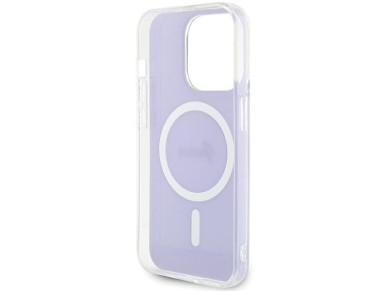 Funda r�gida Guess GUHMP15XHITSU para iPhone 15 Pro Max de 6,7" color morado/morado, con aislamiento
