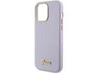 Capa Guess Glitter Glossy Script para iPhone 15 Pro - lil�s