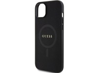 Guess GUHMP15MPSAHMCK iPhone 15 Plus 6.7" black/black hardcase Saffiano MagSafe Guess GUHMP15MPSAHMCK iPhone 15 Plus 6.7" black/black hardcase Saffiano MagSafe