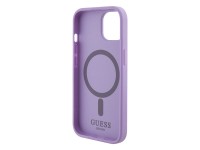 Guess GUHMP15SPSAHMCU iPhone 15 6.1" purple/purple hardcase Saffiano MagSafe Guess GUHMP15SPSAHMCU iPhone 15 6.1" purple/purple hardcase Saffiano MagSafe