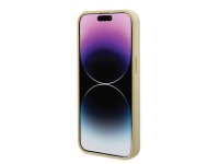 Guess GUHMP15MPSAHMCB iPhone 15 Plus 6.7" gold/gold hardcase Saffiano MagSafe Guess GUHMP15MPSAHMCB iPhone 15 Plus 6.7" gold/gold hardcase Saffiano MagSafe