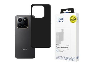 3mk Matt Case for Honor X7D - matte black 3mk Matt Case for Honor X7D - matte black