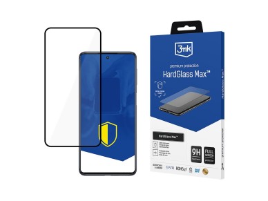 Reinforced 3mk HardGlass Max Black Tempered Glass for Samsung Galaxy M53 5G Reinforced 3mk HardGlass Max Black Tempered Glass for Samsung Galaxy M53 5G