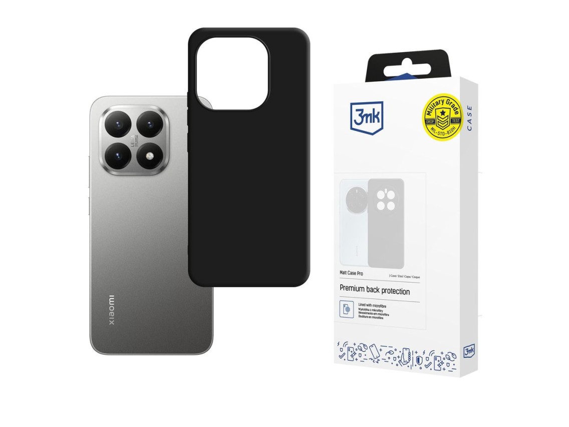 3mk Matt Case Pro case for Xiaomi 15T 5G - black