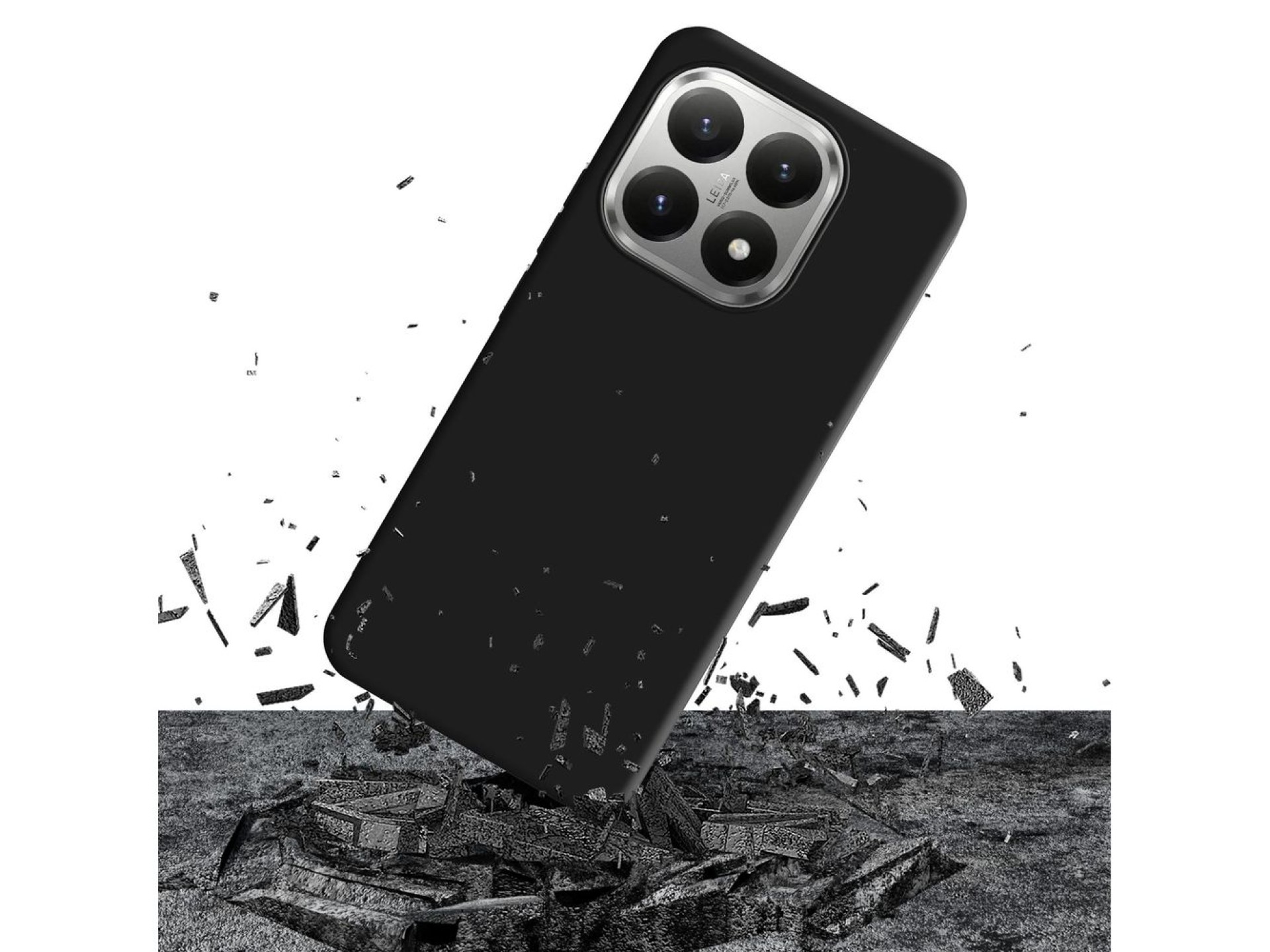 3mk Matt Case Pro case for Xiaomi 15T 5G - black
