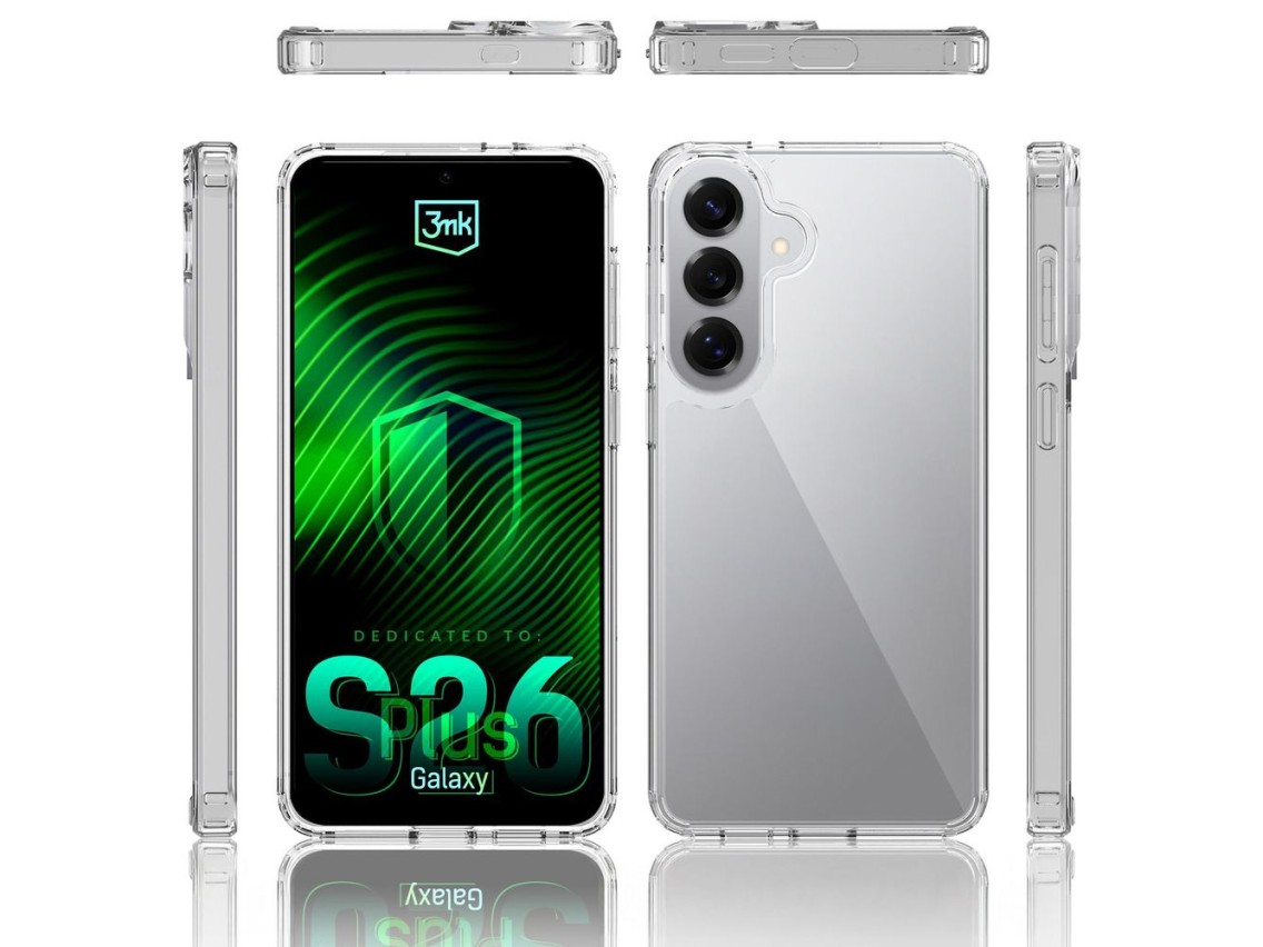 Funda protectora 3mk Armor para Samsung Galaxy S26+ - transparente