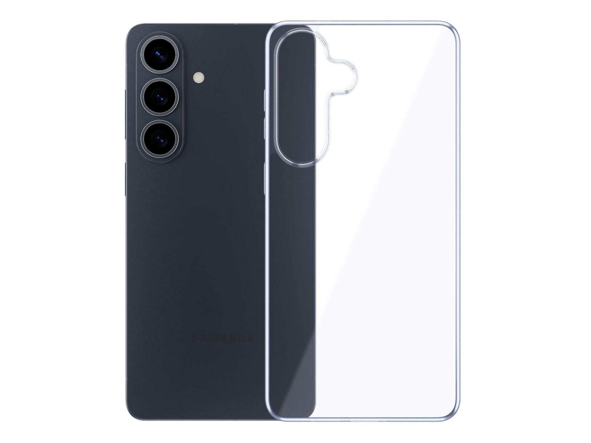 Capa transparente 3mk para Samsung Galaxy S26+ - transparente