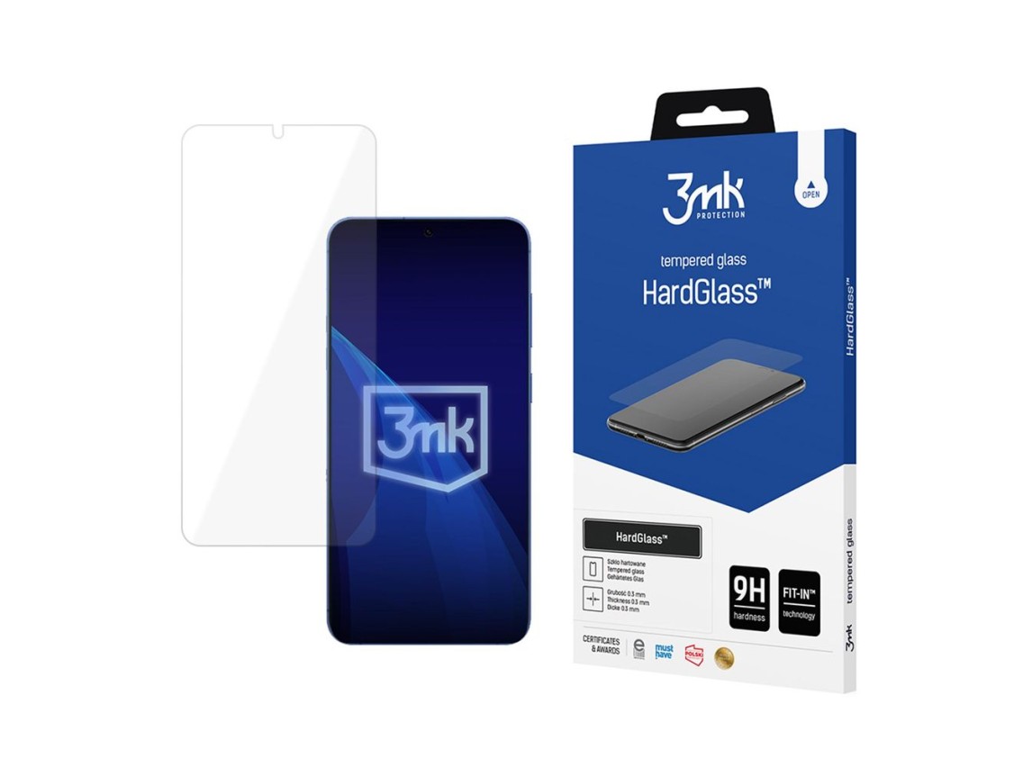 Protector de pantalla de vidrio templado 3mk HardGlass para Samsung Galaxy S26+