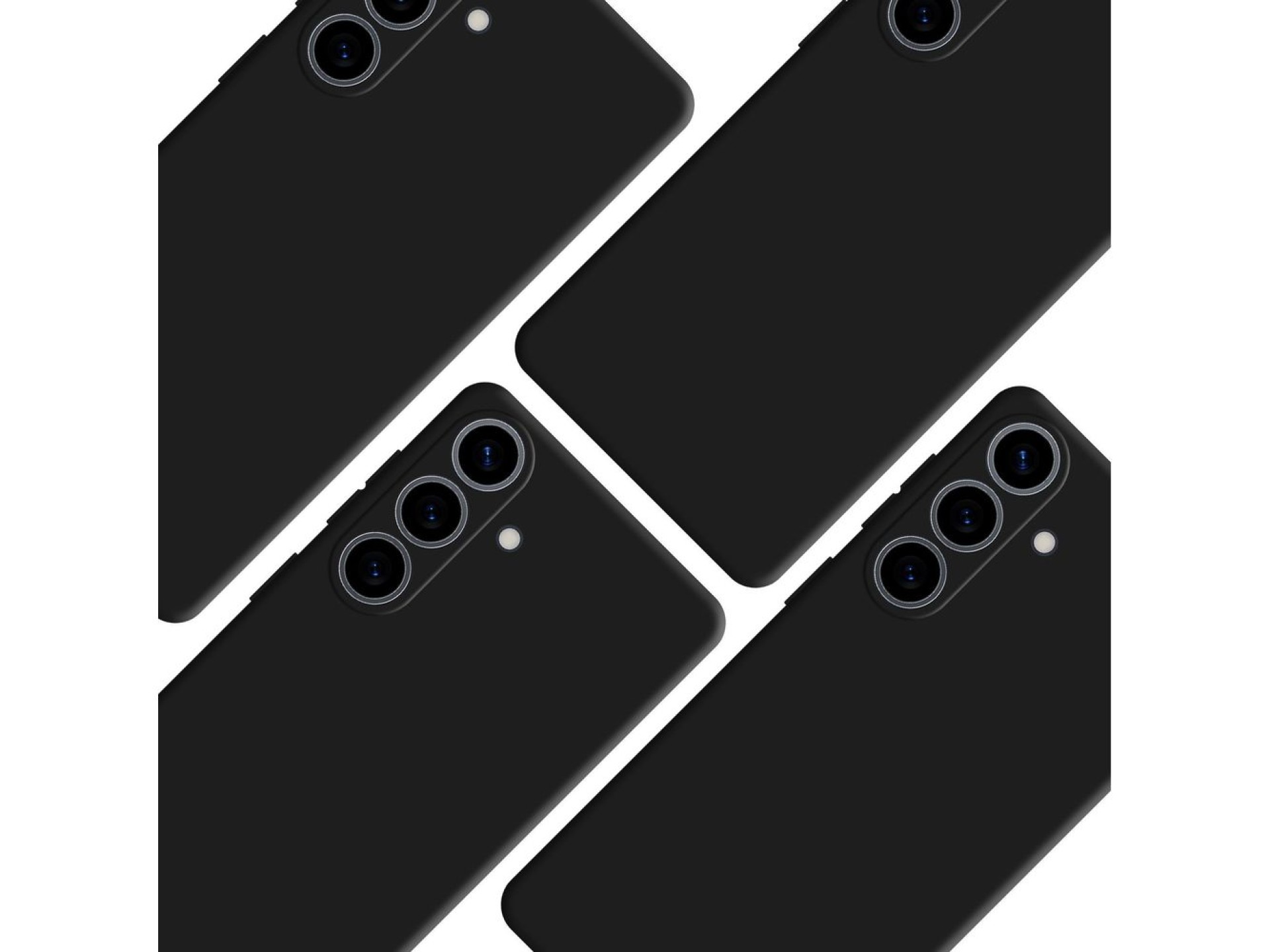 Funda mate 3mk para Samsung Galaxy S26+ - Negro mate