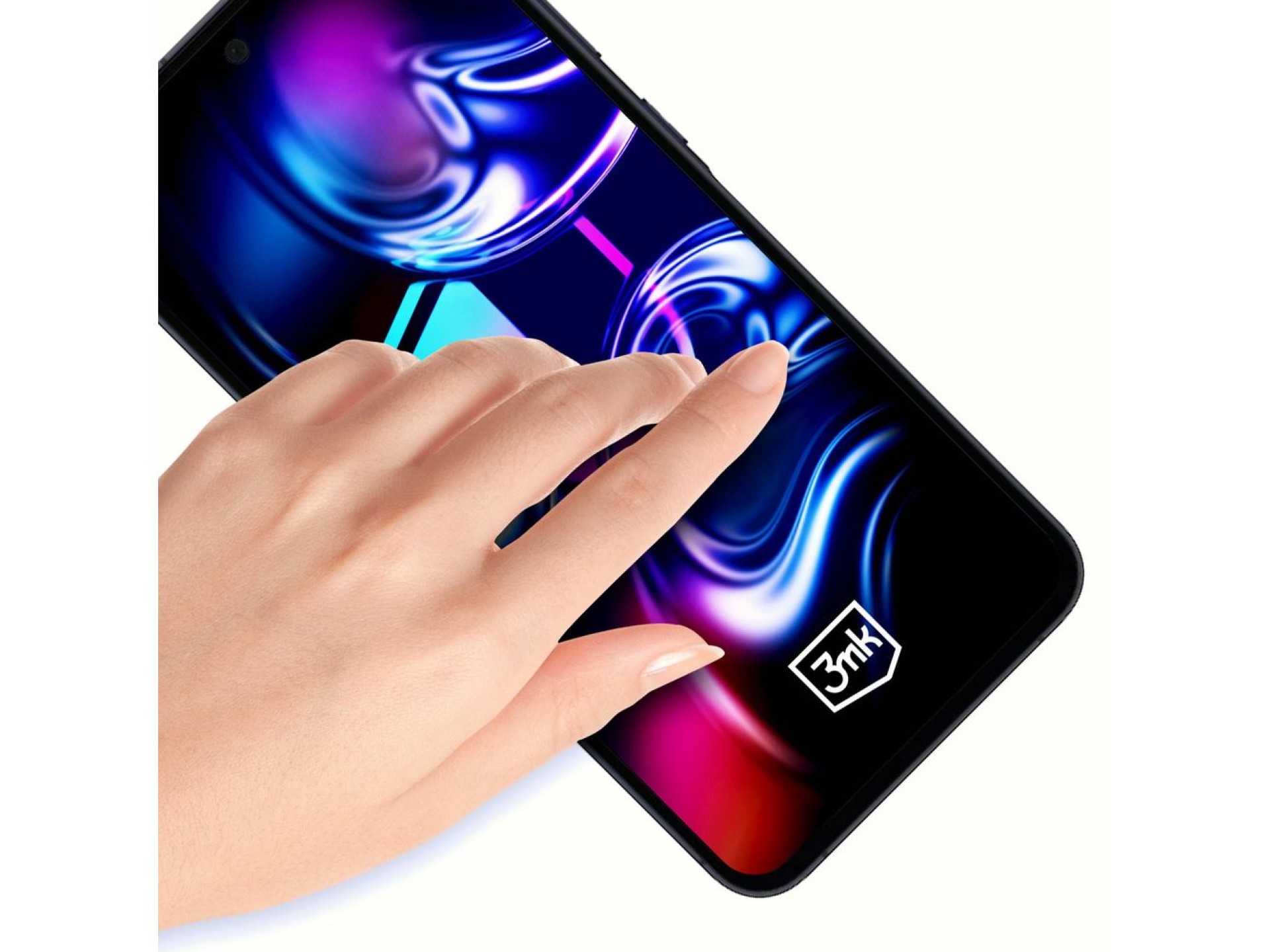 Película de vidro temperado 3mk Hardglass Max para Samsung Galaxy A35 / A55 5G