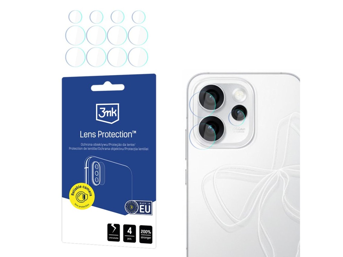 3mk Lens Protection Hybrid Camera Lens Glass for Oppo Reno 15