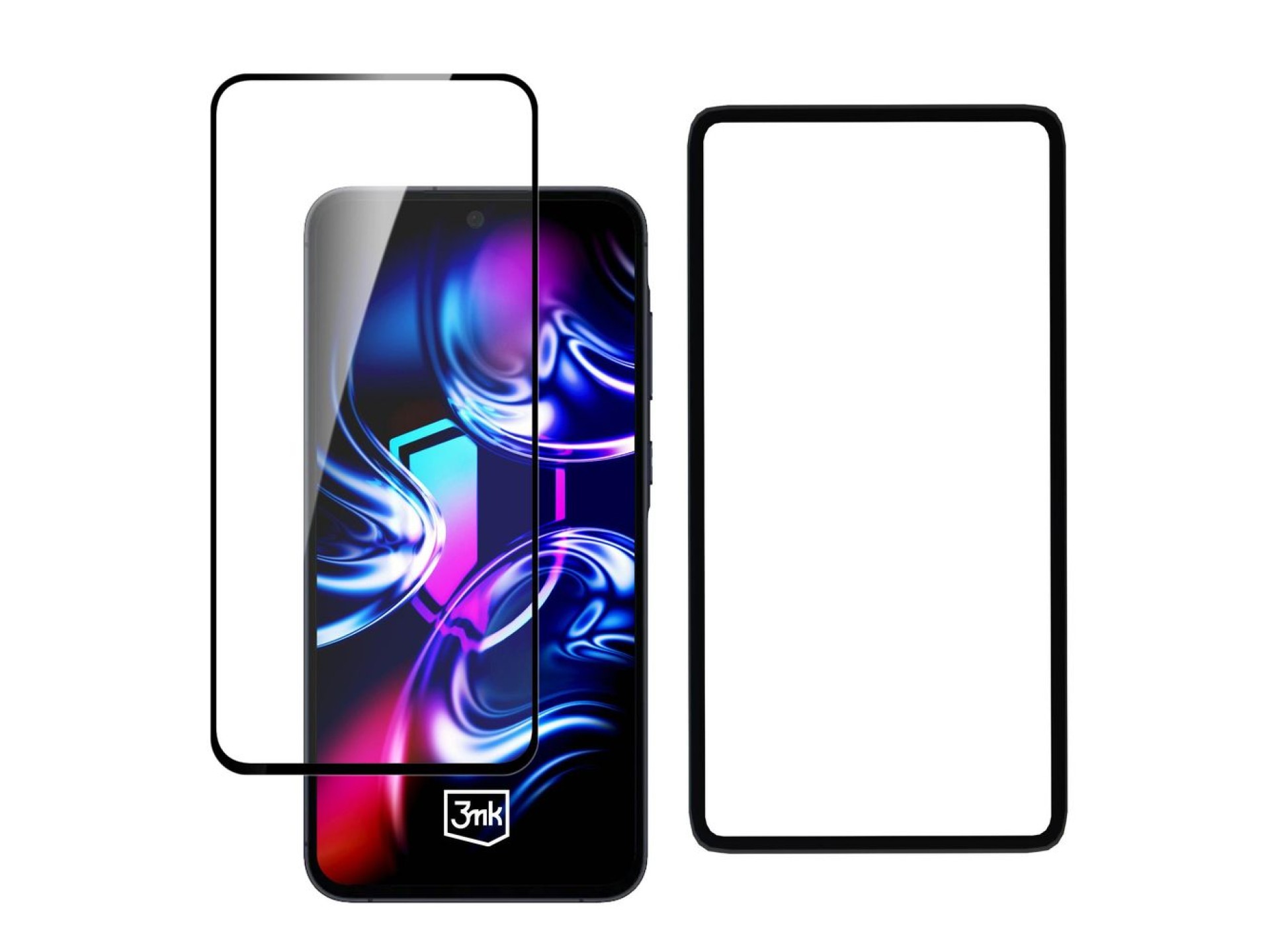 Película de vidro temperado 3mk Hardglass Max para Samsung Galaxy A35 / A55 5G
