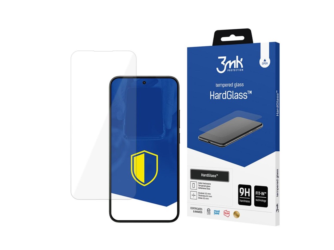 Película de vidro temperado 3mk HardGlass para Xiaomi 15T 5G
