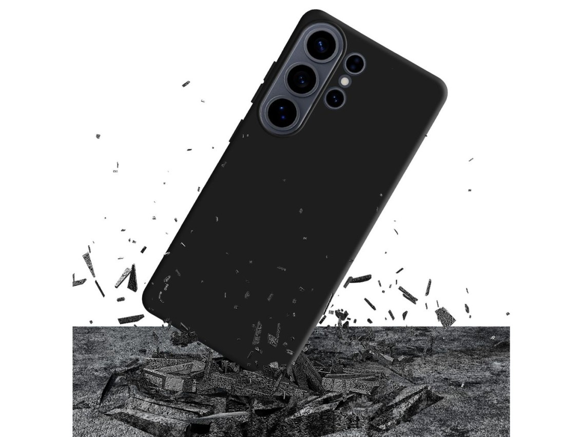 3mk Matt Case for Samsung Galaxy S26 Ultra - Matte Black