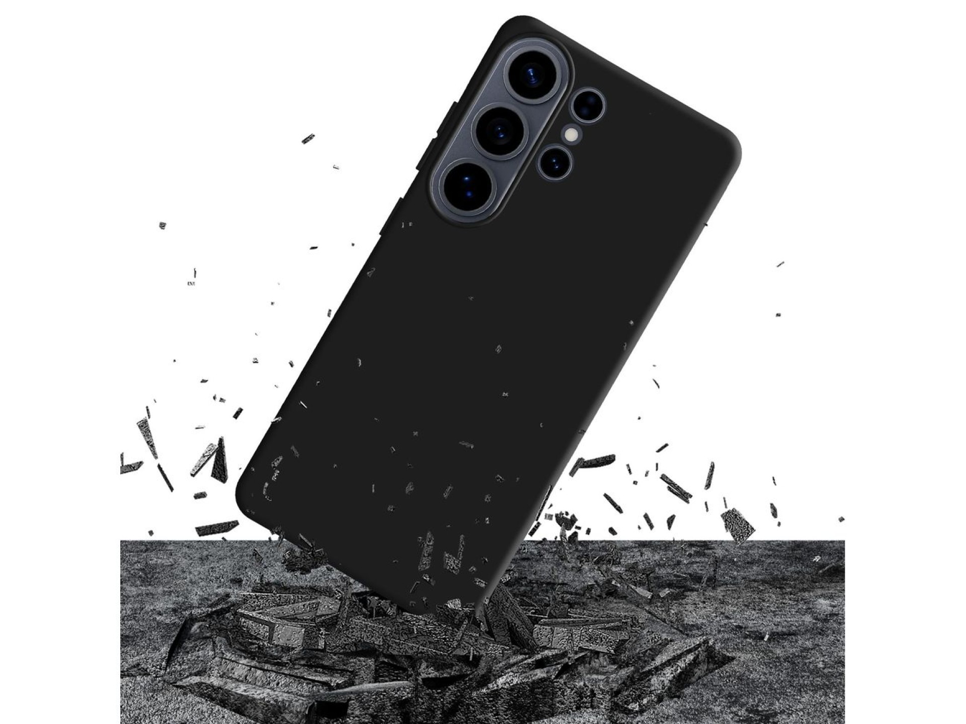 3mk Matt Case for Samsung Galaxy S26 Ultra - Matte Black