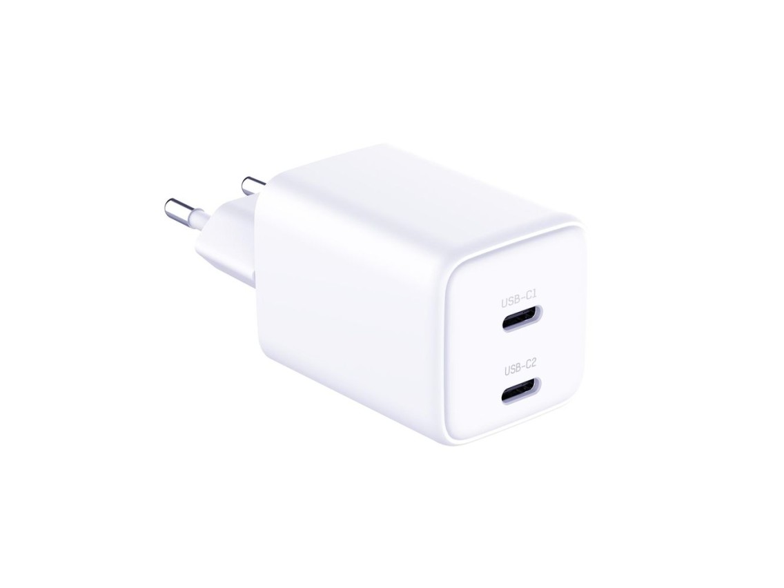 3mk Hyper Charger PD 45W QC4+ PPS 2C Super-Fast Charge 2.0 Wall Charger - White