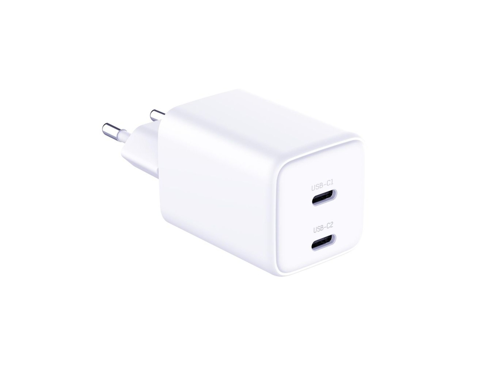 Carregador de parede 3mk Hyper Charger PD 45W QC4+ PPS 2C Super-Fast Charge 2.0 - Branco