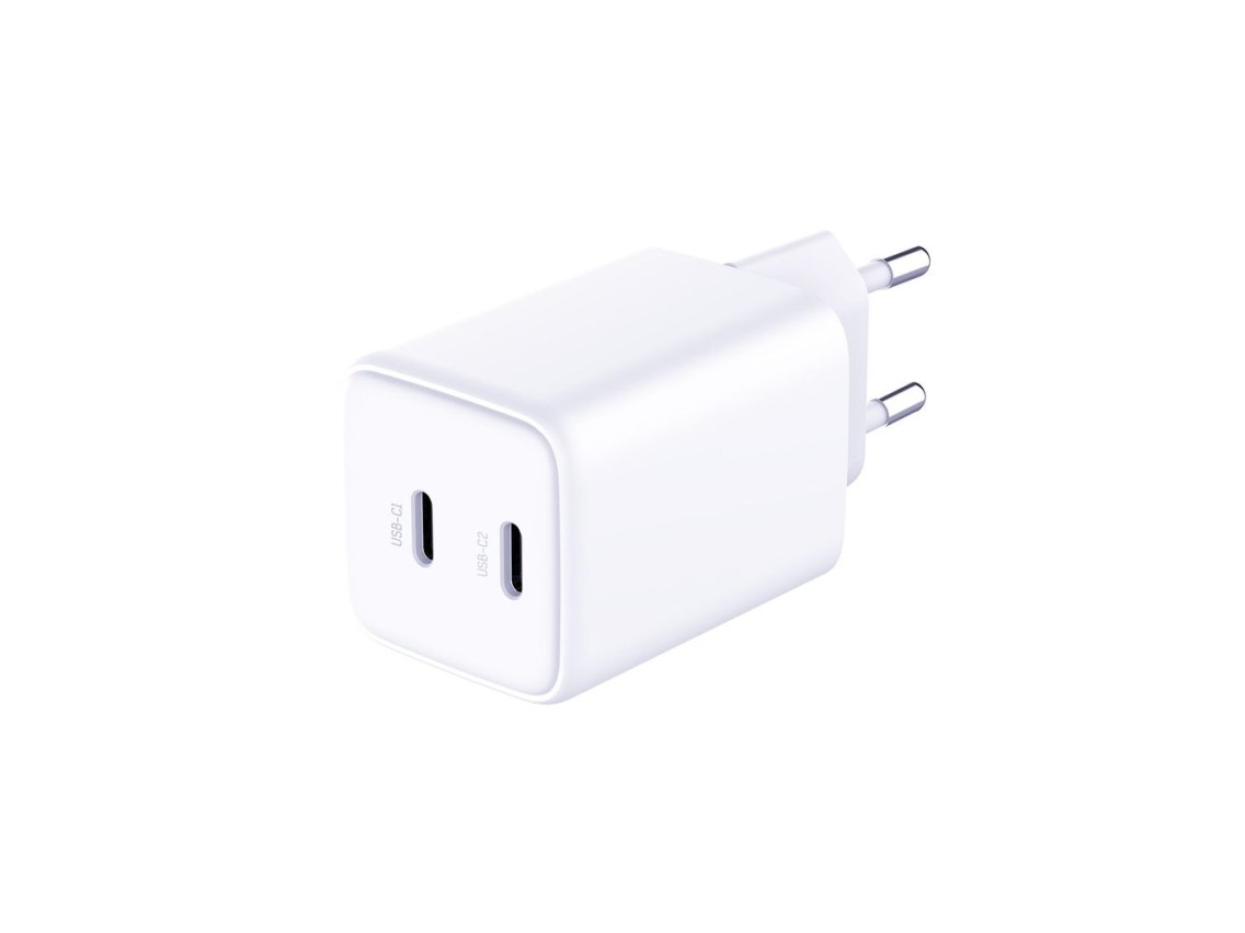 3mk Hyper Charger PD 45W QC4+ PPS 2C Super-Fast Charge 2.0 Wall Charger - White