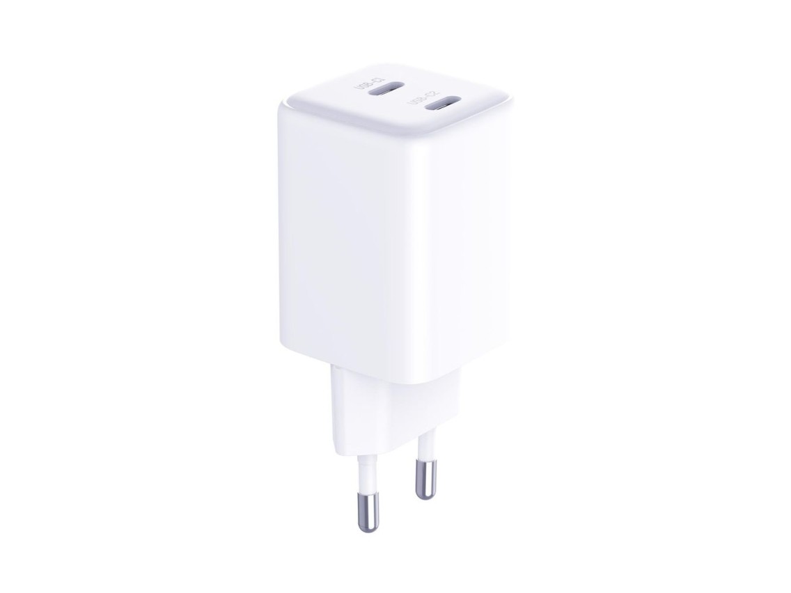 3mk Hyper Charger PD 45W QC4+ PPS 2C Super-Fast Charge 2.0 Wall Charger - White