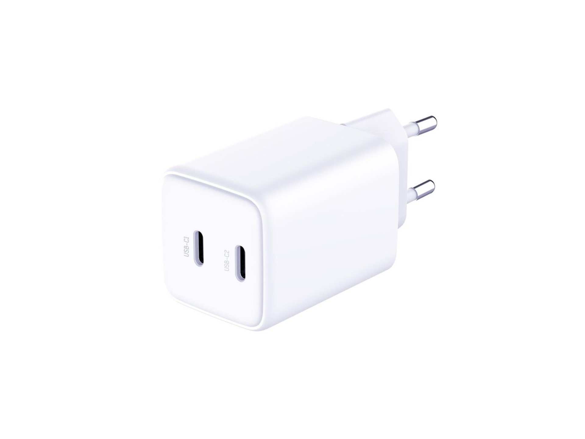 3mk Hyper Charger PD 45W QC4+ PPS 2C Super-Fast Charge 2.0 Wall Charger - White