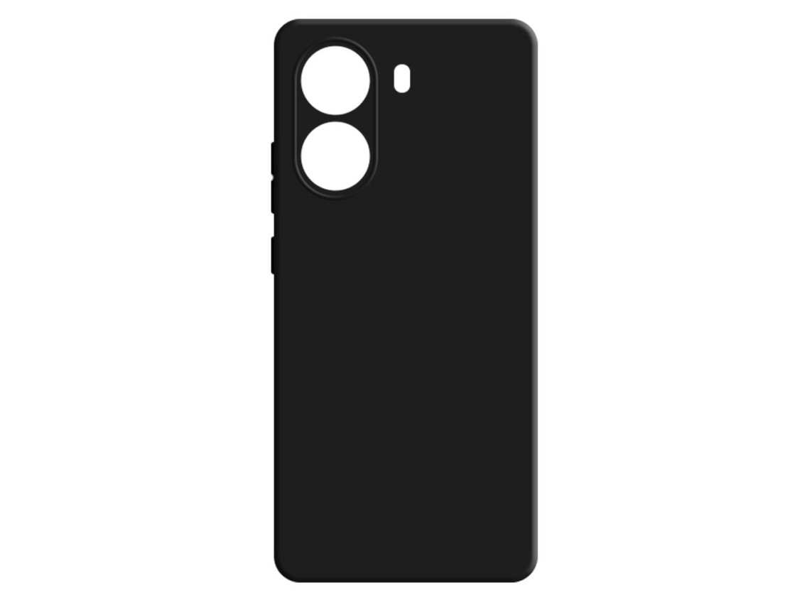 Capa 3mk Matt Case Pro para Xiaomi Poco X7 Pro 5G - Preto Fosco