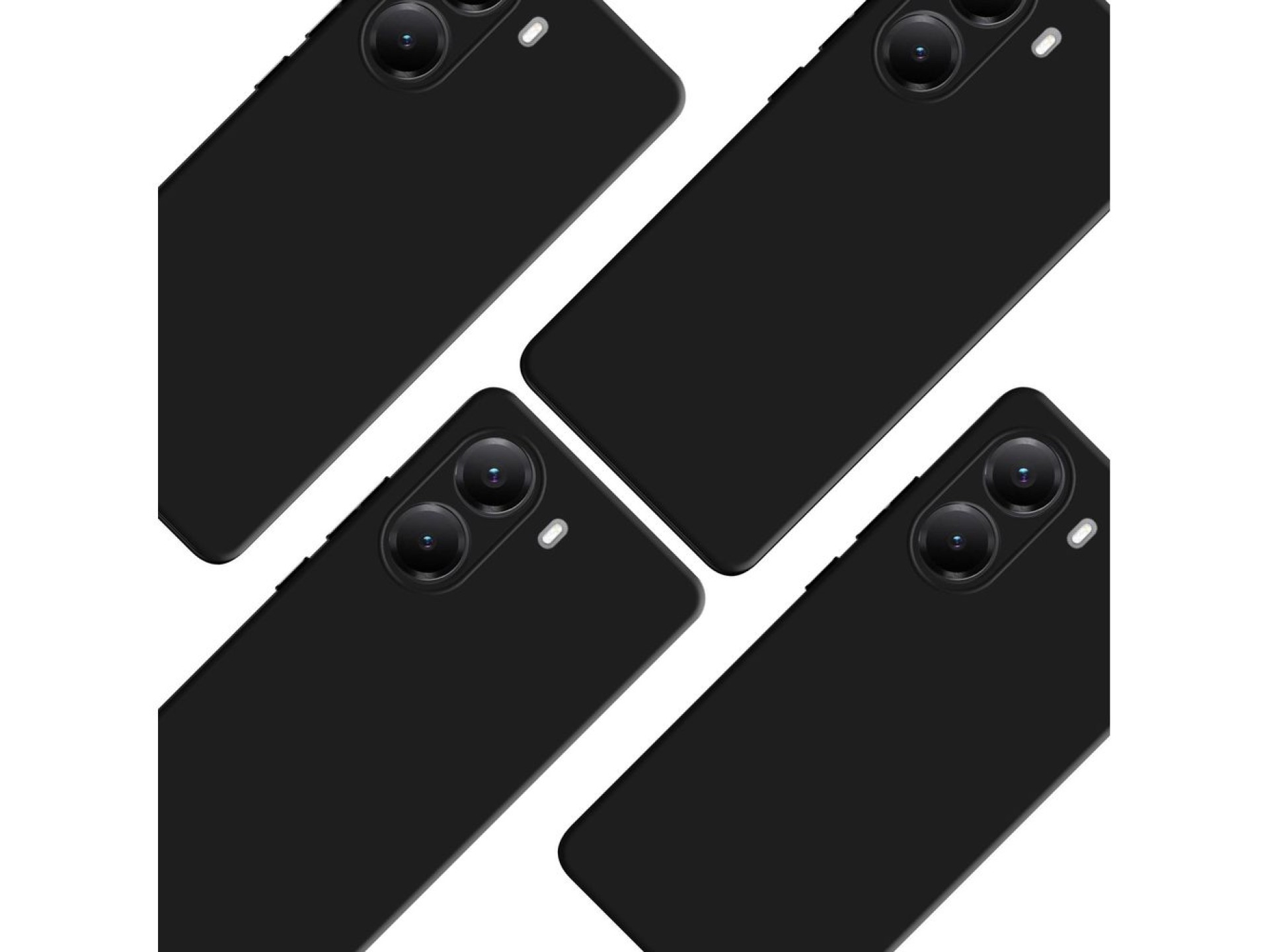 Capa 3mk Matt Case Pro para Xiaomi Poco X7 Pro 5G - Preto Fosco