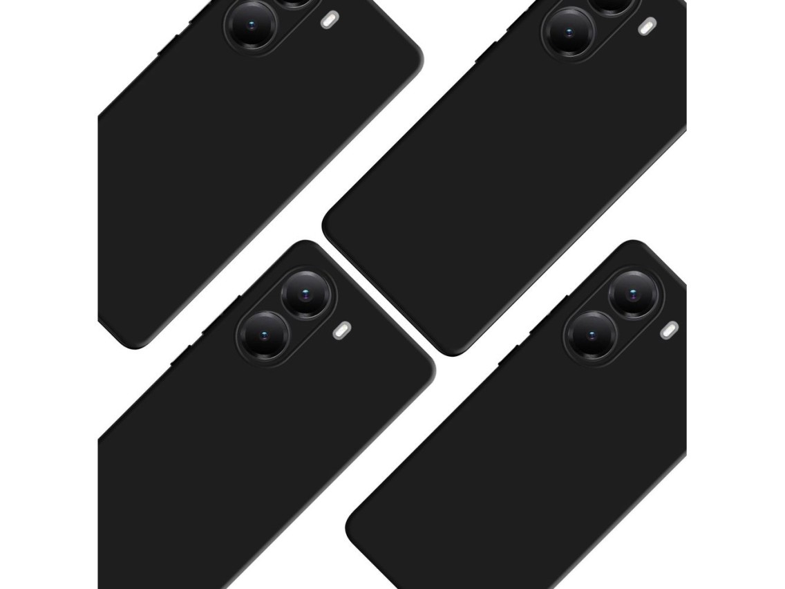 Capa 3mk Matt Case Pro para Xiaomi Poco X7 Pro 5G - Preto Fosco