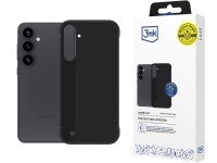Capa fosca 3mk Just20g para Samsung Galaxy S25+ - Preto Fosco Capa fosca 3mk Just20g para Samsung Galaxy S25+ - Preto Fosco