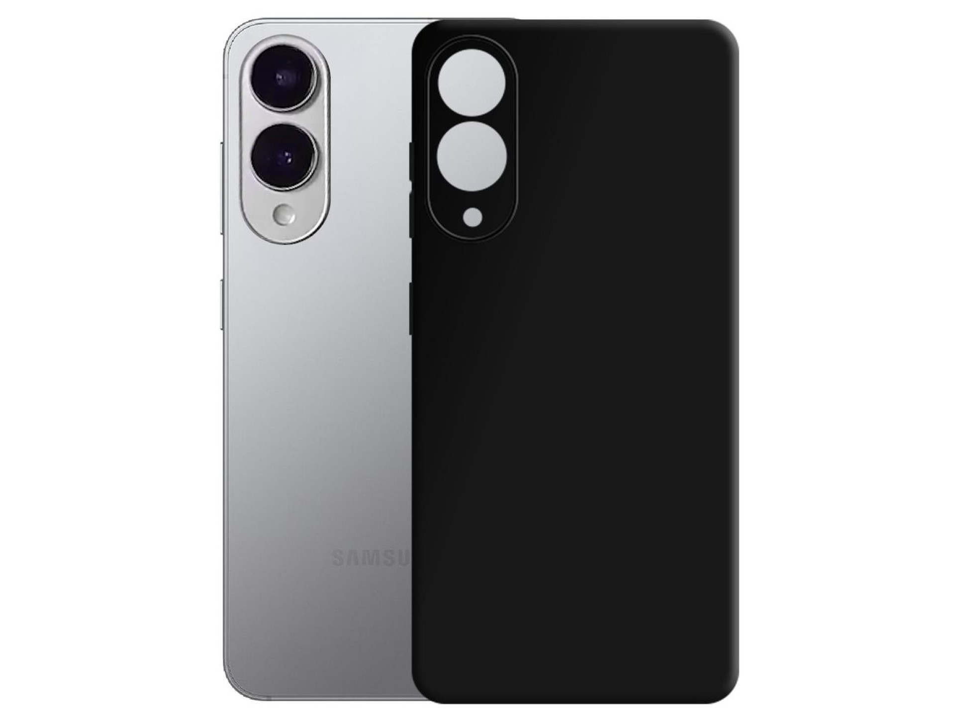 Funda 3mk Matt Case Pro para Samsung Galaxy S25 Edge - Negro mate
