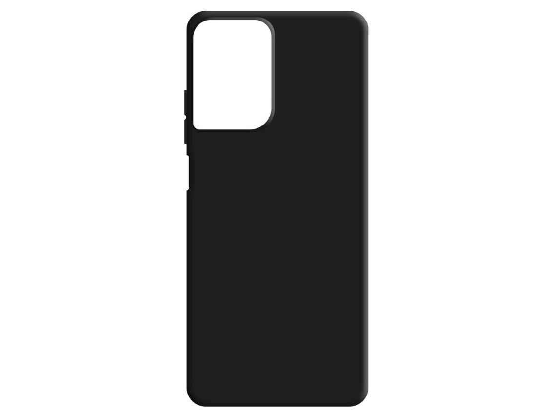 Capa fosca 3mk Pro para Motorola Moto E15 - Preta
